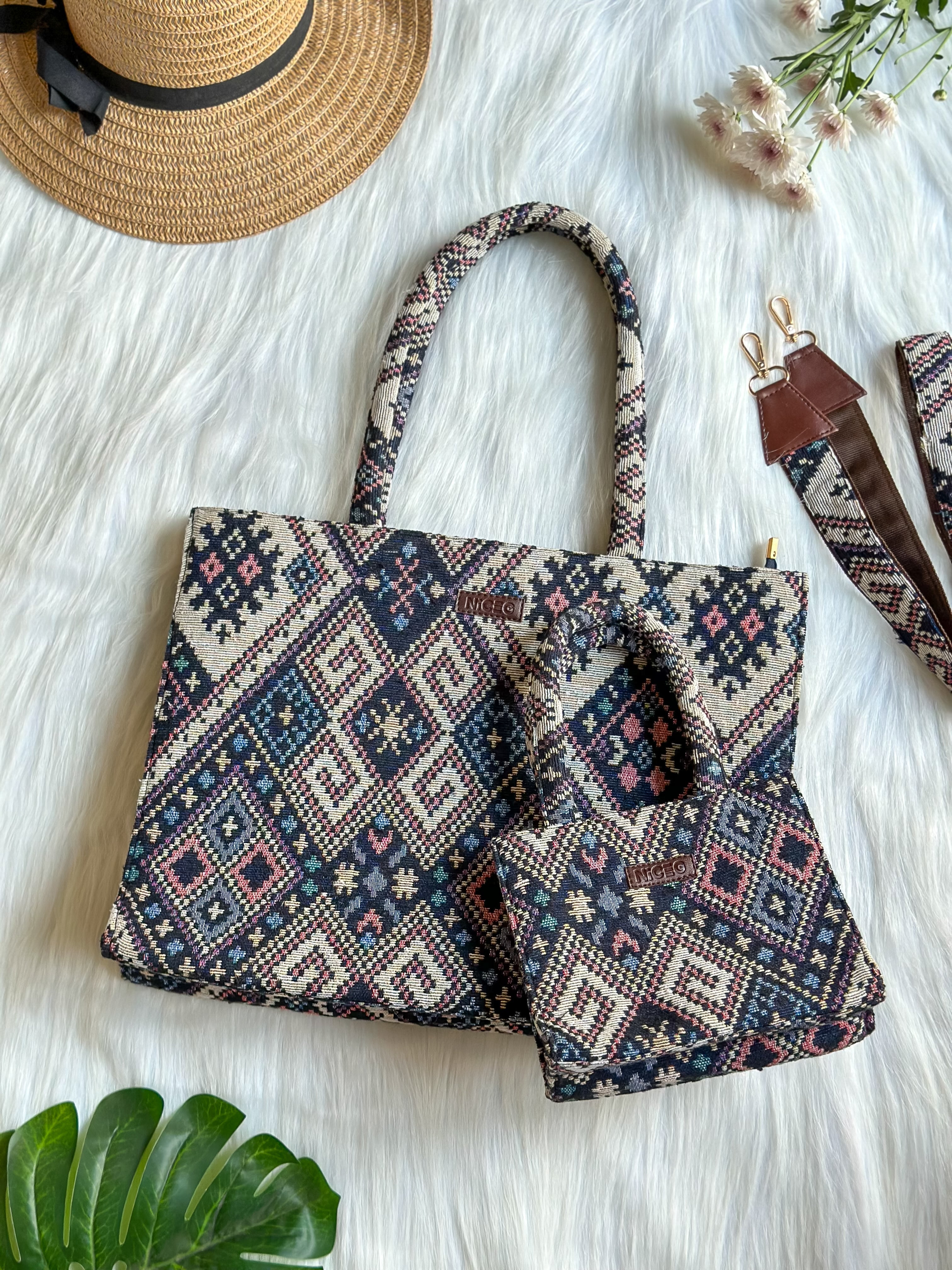 NiceG Color Fusion Box Bag (Combo)